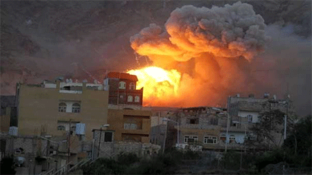 La agresión saudí aumenta bombardeos sobre Yemen